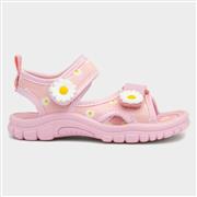 Walkright Kids Light Pink Daisy Print Sandal (Click For Details)