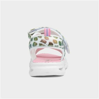 Girls Multicoloured Light Up Sandals