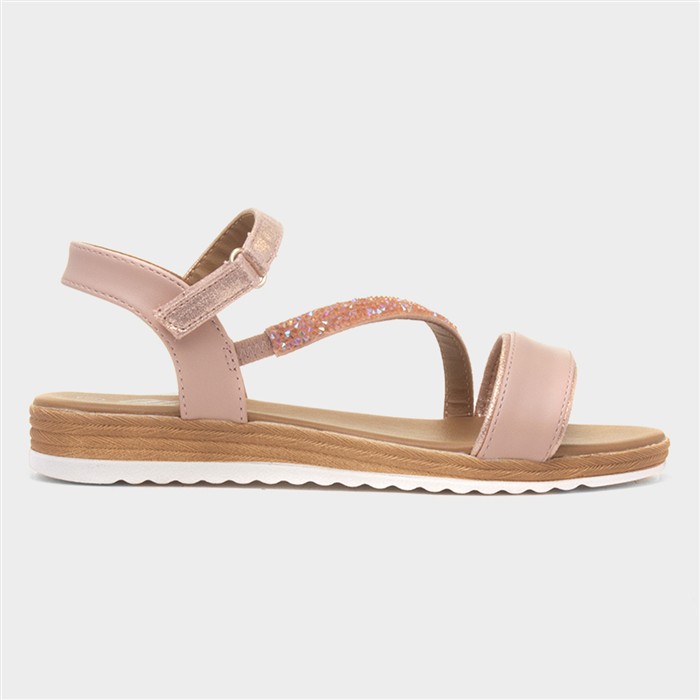 Sherwood Girls Nude Strappy Sandal