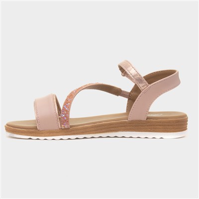 Sherwood Girls Nude Strappy Sandal
