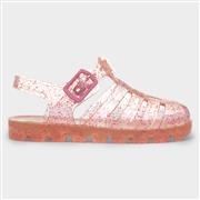 Walkright Weymouth Kids Pink Glitter Jelly Sandal (Click For Details)