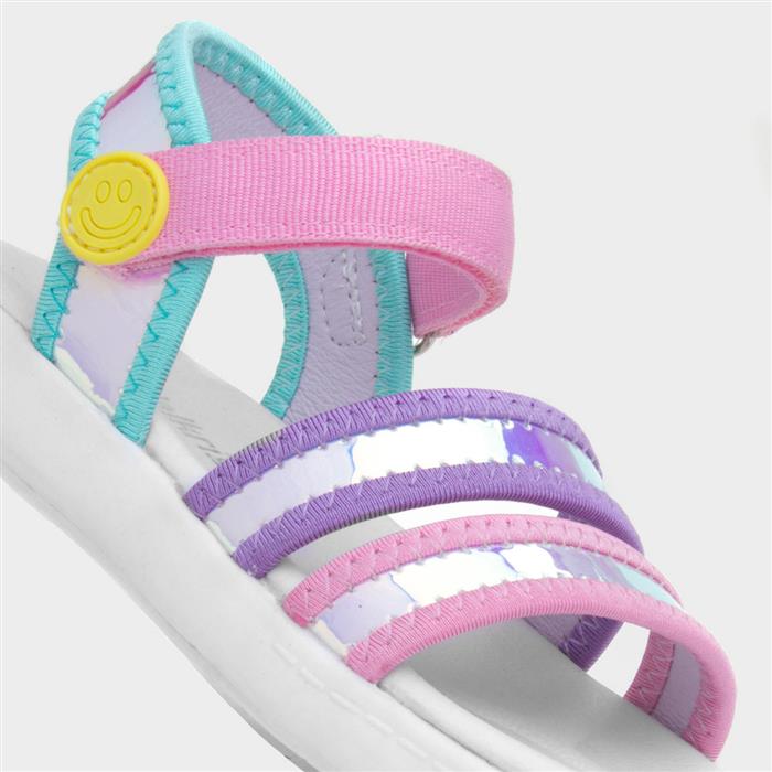 Holkham Girls Multi Easy Fasten Sandal