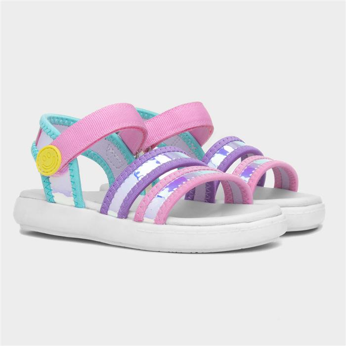 Holkham Girls Multi Easy Fasten Sandal