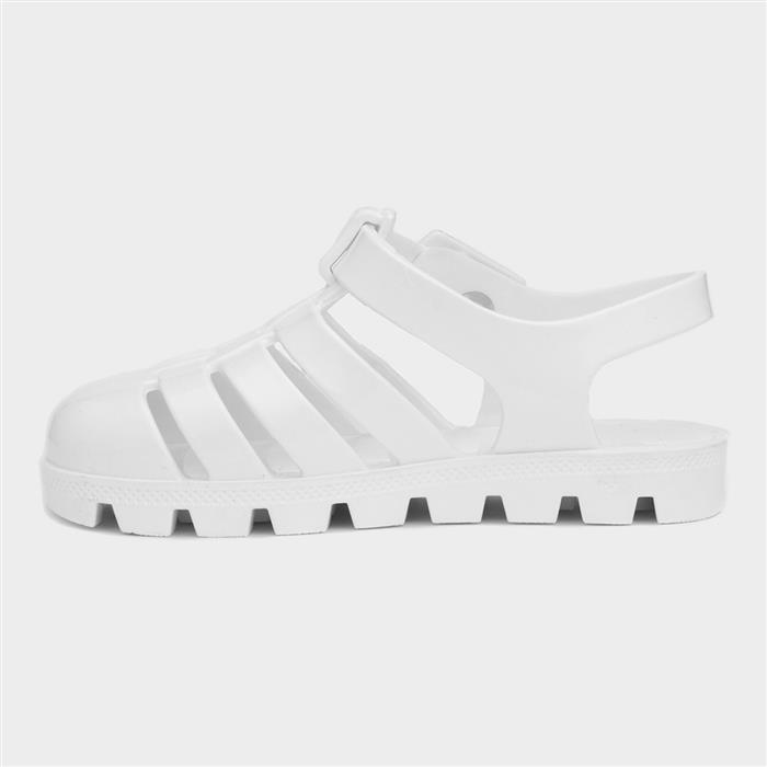 Weymouth Kids White Jelly Sandal
