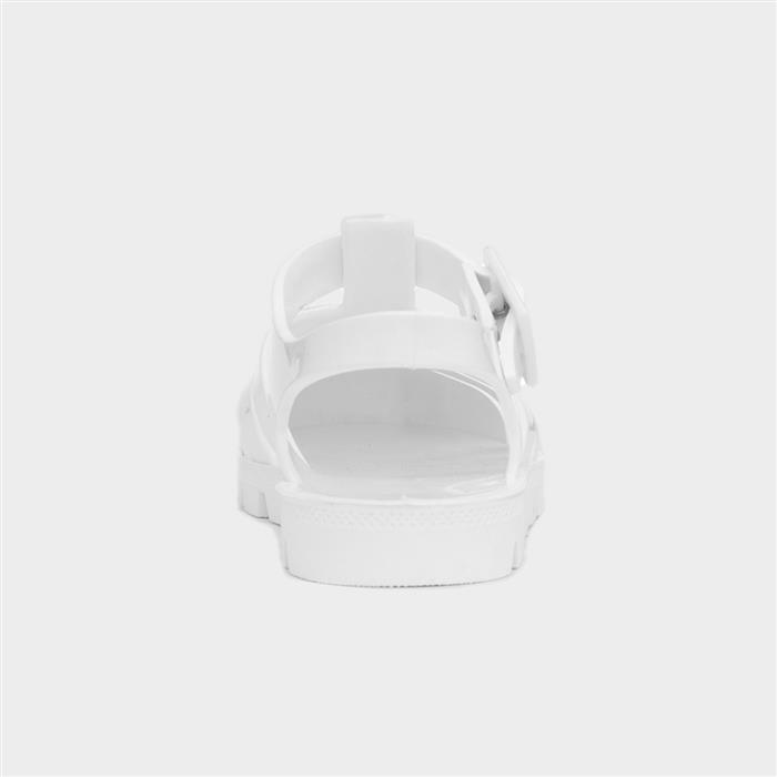 Weymouth Kids White Jelly Sandal