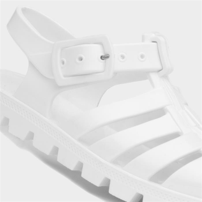 Weymouth Kids White Jelly Sandal