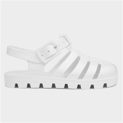 Weymouth Kids White Jelly Sandal