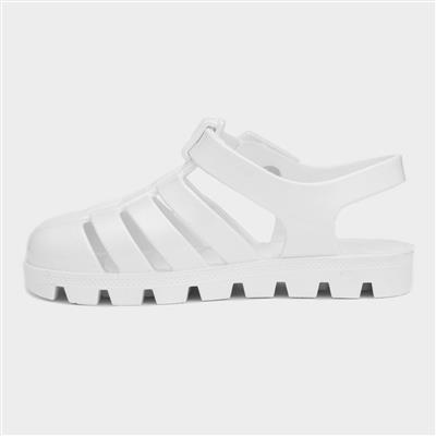 Weymouth Kids White Jelly Sandal