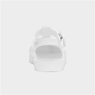 Weymouth Kids White Jelly Sandal