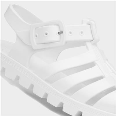Weymouth Kids White Jelly Sandal