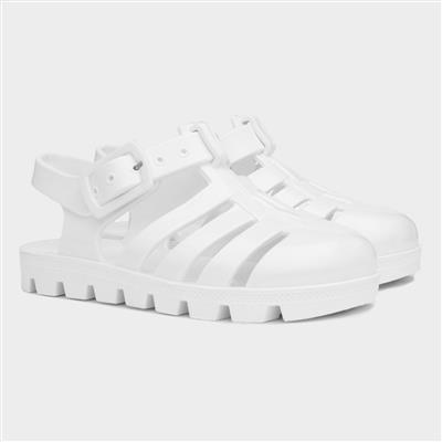 Weymouth Kids White Jelly Sandal