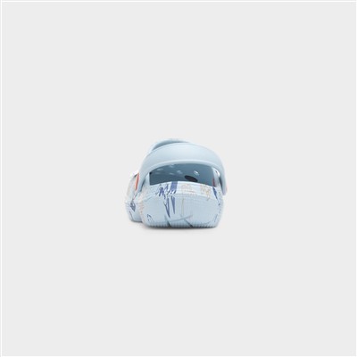 Fedor Kids Blue Slip On Character EVA Clog