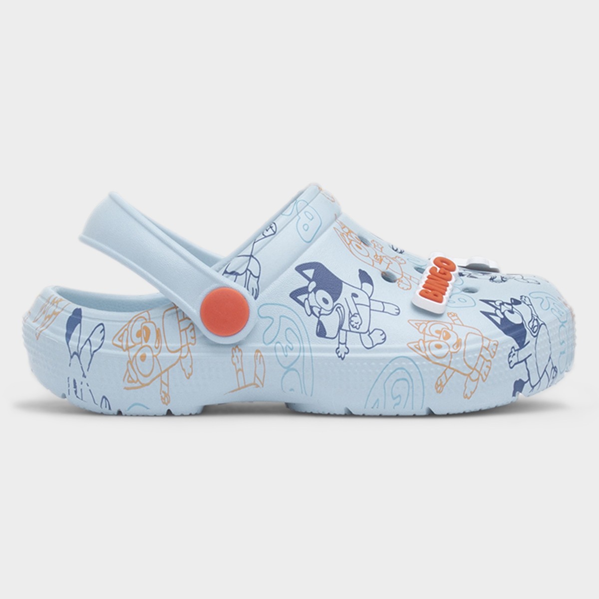 Fedor Kids Blue Slip On Character EVA Clog