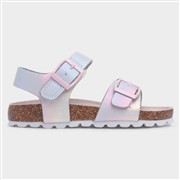 Walkright Mermaid Girls White Iridescent Sandal (Click For Details)