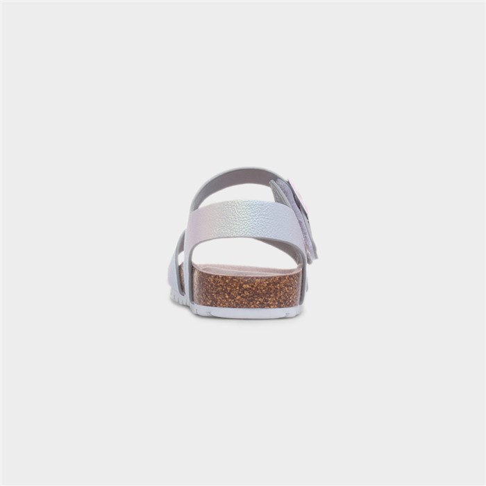 Mermaid Girls Multi Iridescent Sandal