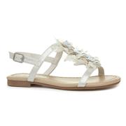 Walkright Girls White Unicorn Flat Sandal (Click For Details)