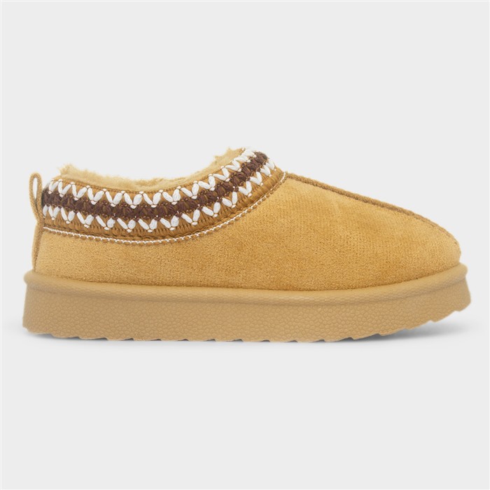 Claudia Chestnut Girls Clog Shoe