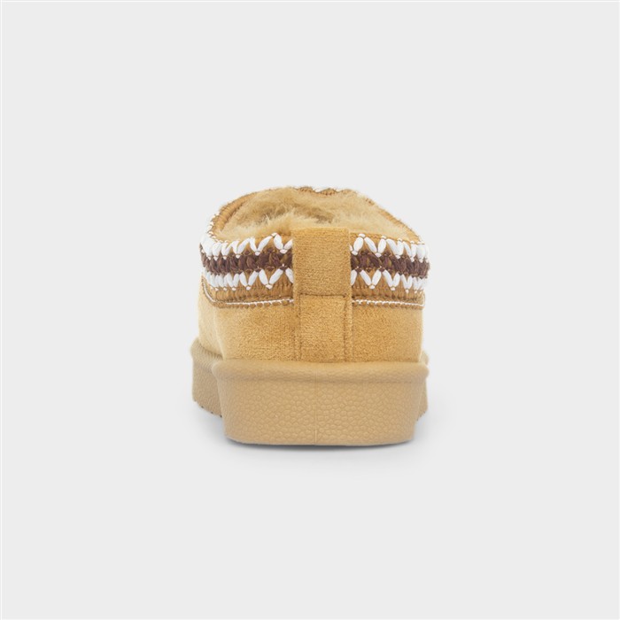 Claudia Chestnut Girls Clog Shoe