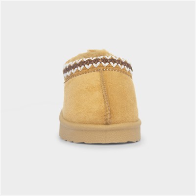 Claudia Chestnut Girls Clog Shoe