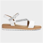 Lilley Junior Sherwood Girls White Sandal (Click For Details)