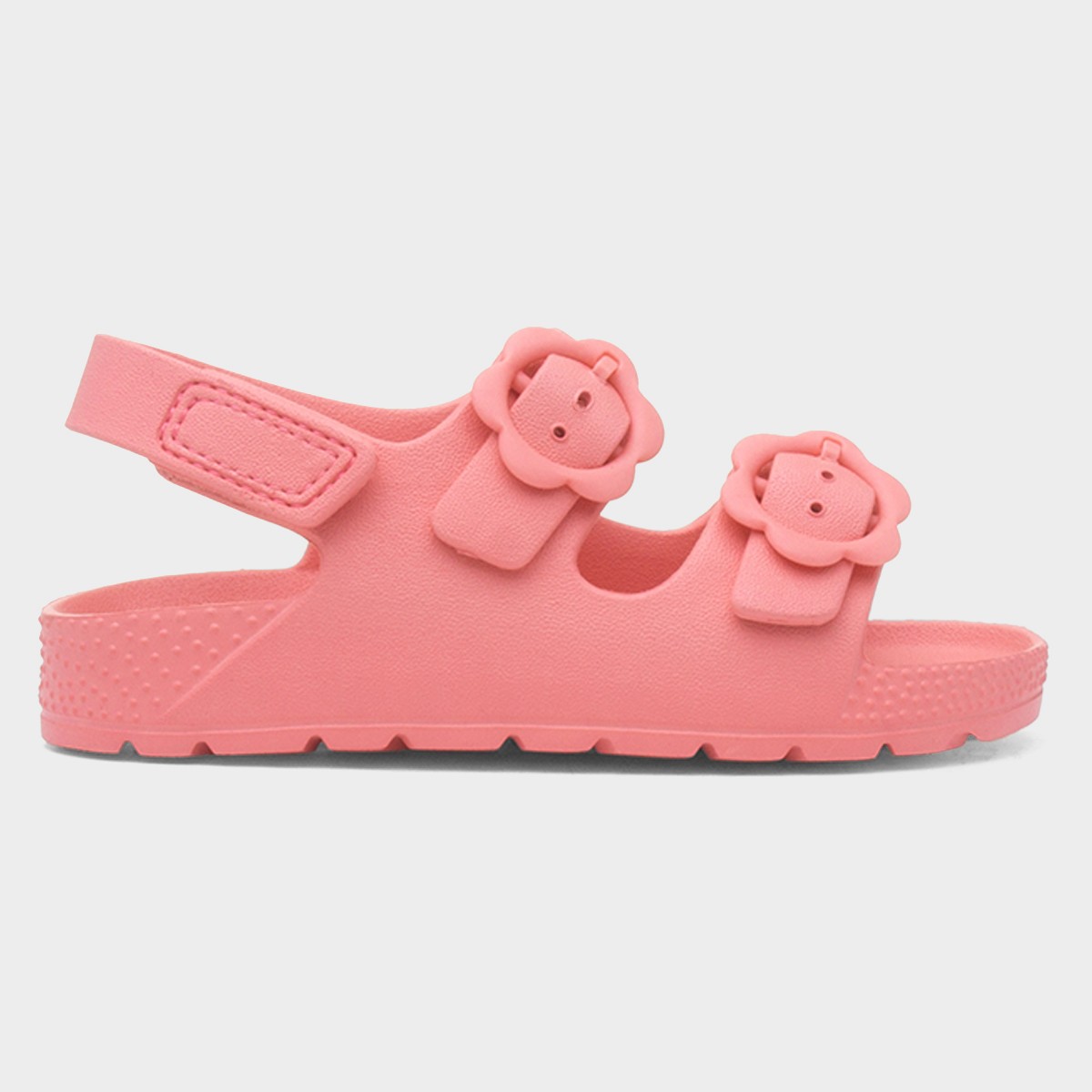Girls Pink Double Buckle EVA Sandal