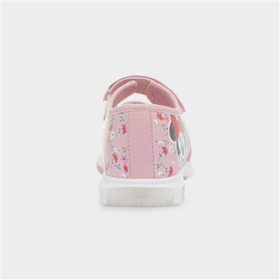 Kids Pink Light Up Sandal