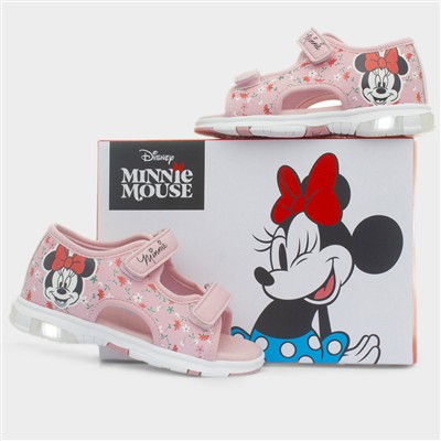 Kids Pink Light Up Sandal
