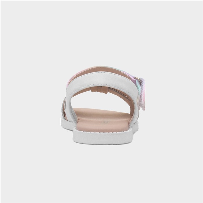 Cadi Girls Multi Butterfly Flat Sandal
