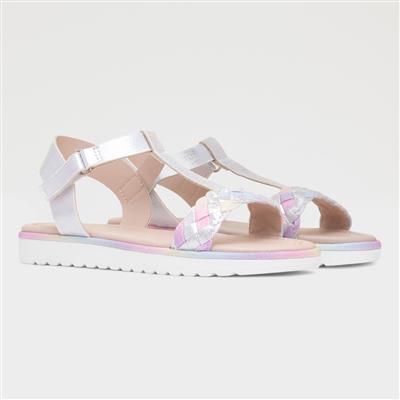 Clarabel Girls Multi Easy Fasten Sandal