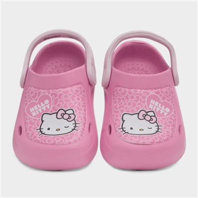Kids Pink EVA Slip On Clog
