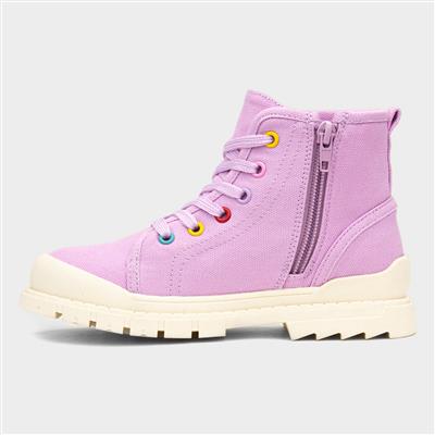 Kielder Girls Lilac Ankle Boot