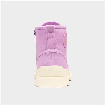 Kielder Girls Lilac Ankle Boot