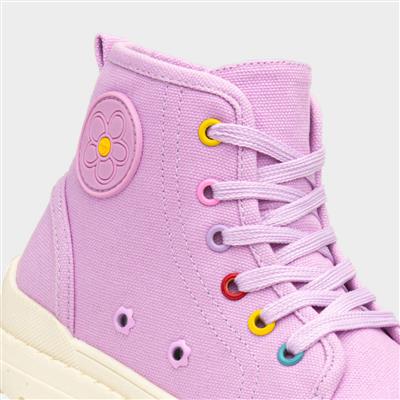 Kielder Girls Lilac Ankle Boot