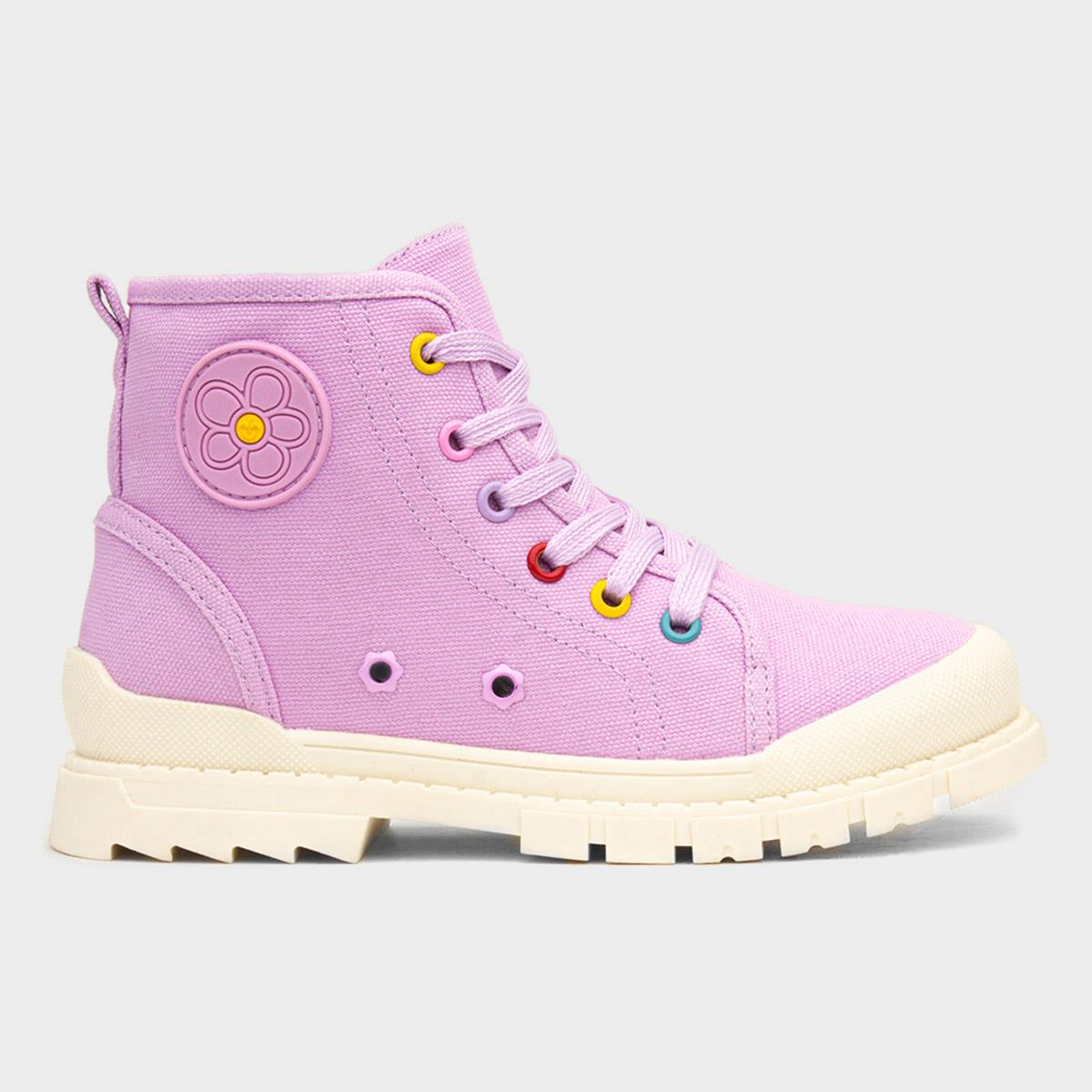 Kielder Girls Lilac Ankle Boot