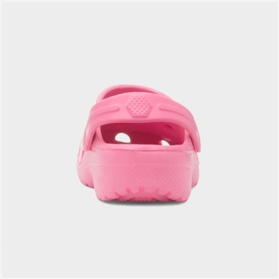 Girls Pink Fruit Slip On EVA Clog