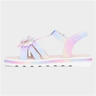Charlotte Girls Multi T-Bar Sandal