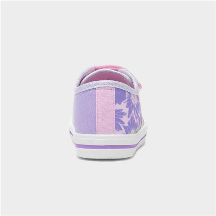 Kids Purple Easy Fasten Canvas