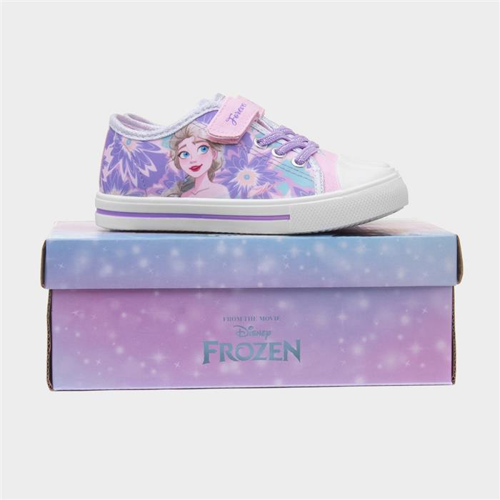 Kids Purple Easy Fasten Canvas