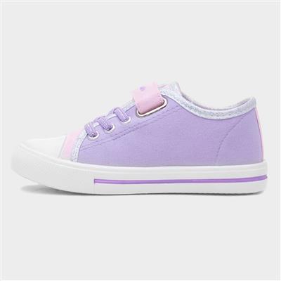 Kids Purple Easy Fasten Canvas