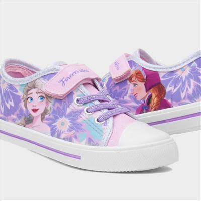 Kids Purple Easy Fasten Canvas