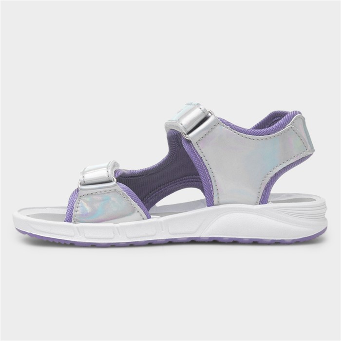 Sparkle Kids Purple Light Up Sandal