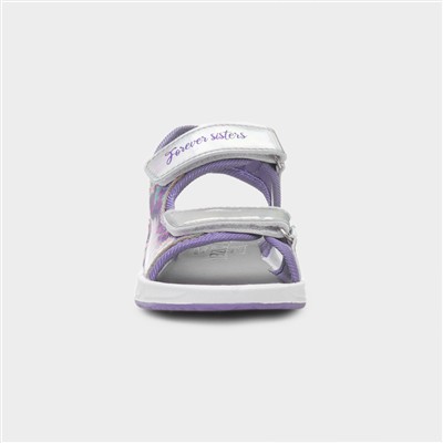 Sparkle Kids Purple Sandal