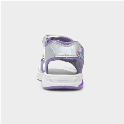 Sparkle Kids Purple Sandal