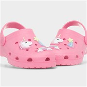 Girls Pink Unicorn Slip On EVA Clog (Click For Details)