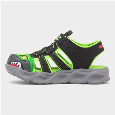 Thermo Flash Kids Black Light Up Sandal