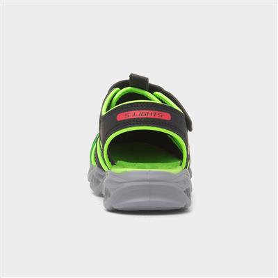 Thermo Flash Kids Black Light Up Sandal