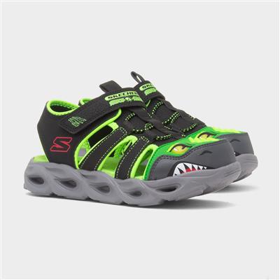 Thermo Flash Kids Black Light Up Sandal