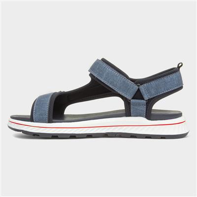 Deen Boys Blue Easy Fasten Sandal