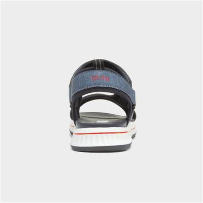 Deen Boys Blue Easy Fasten Sandal