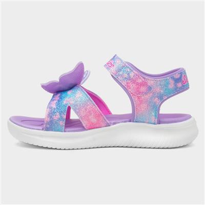 Jumpsters Girls Lavender Light Up Sandal